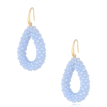 Load image into Gallery viewer, Light Blue Crystal Earrings Luminous
