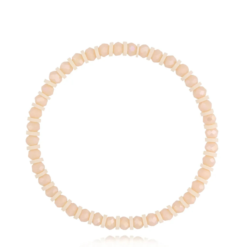 Peach Crystal Bracelet