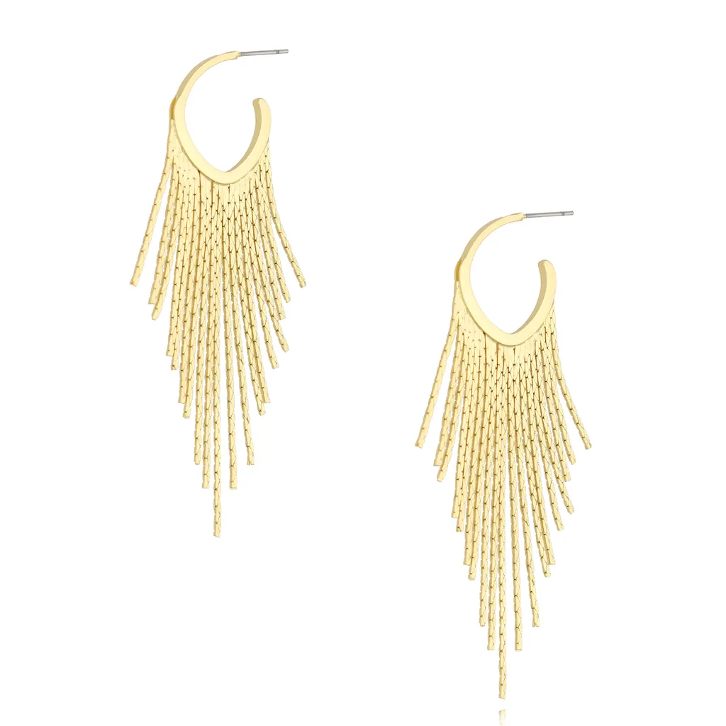 Gold Chain Earrings