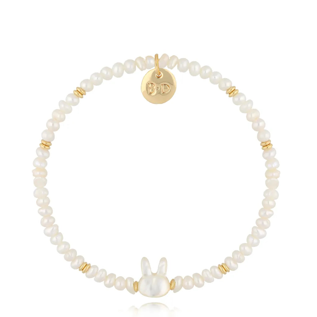 Fresh Water Pearl Bunny Bracelet