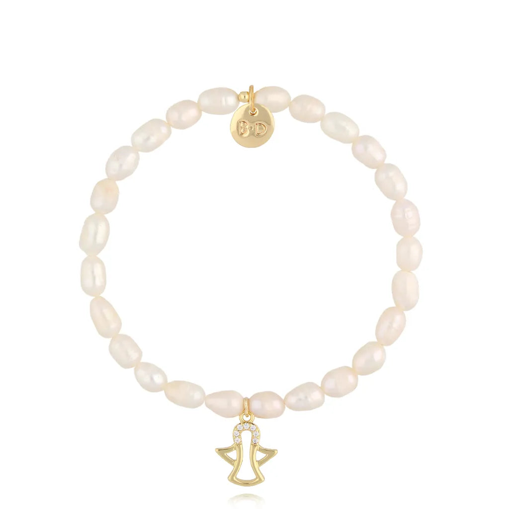 Fresh Water Angel Pearl Bracelet