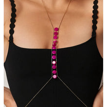 Load image into Gallery viewer, Trinidad Body Chain in fuchsia
