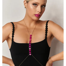 Load image into Gallery viewer, Trinidad Body Chain in fuchsia
