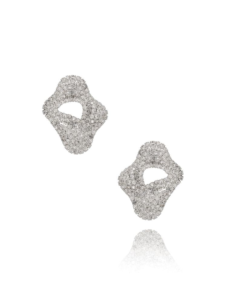 Zirconia Stud Earrings