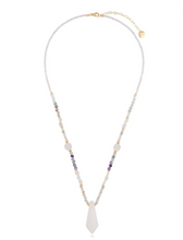 Load image into Gallery viewer, Roma Quartz and Fluorite Necklace
