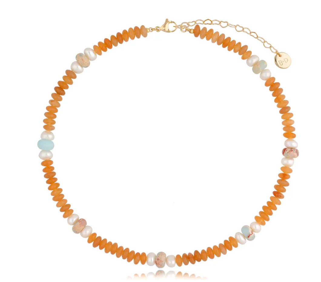 Carnelians Samos Choker Necklace