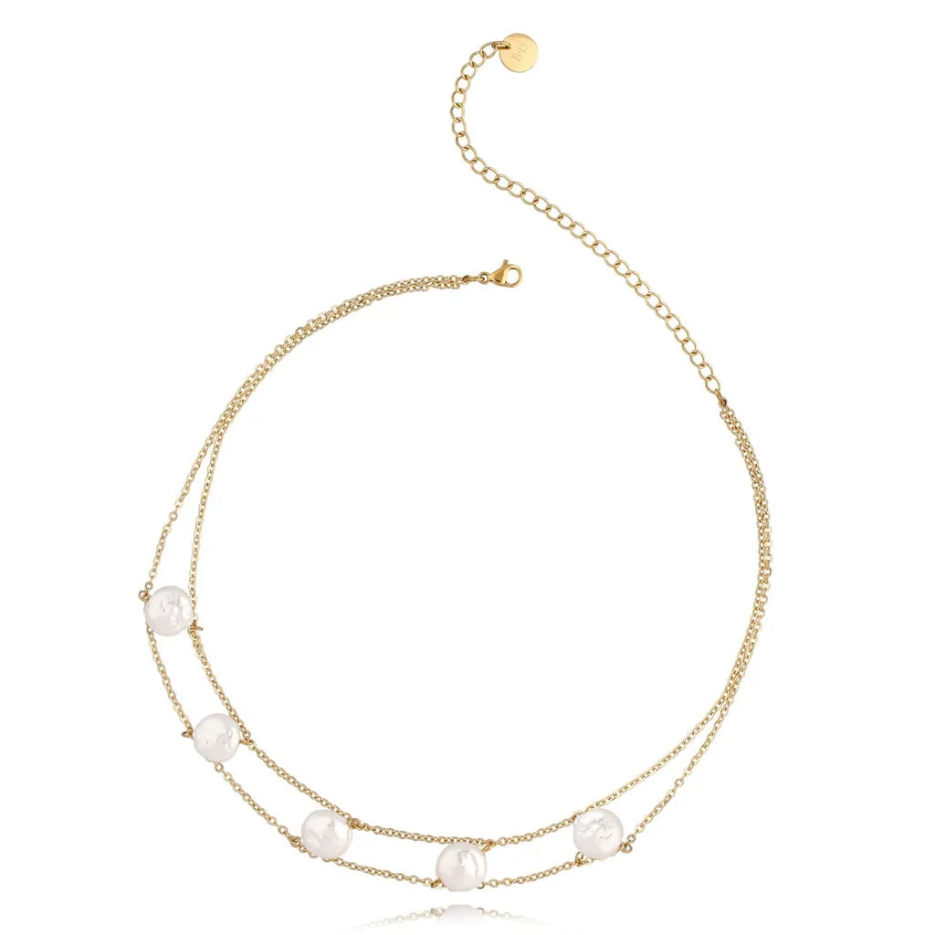 Moa Pearl Choker Necklace