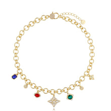 Load image into Gallery viewer, Colorful Roxy Gold Necklace
