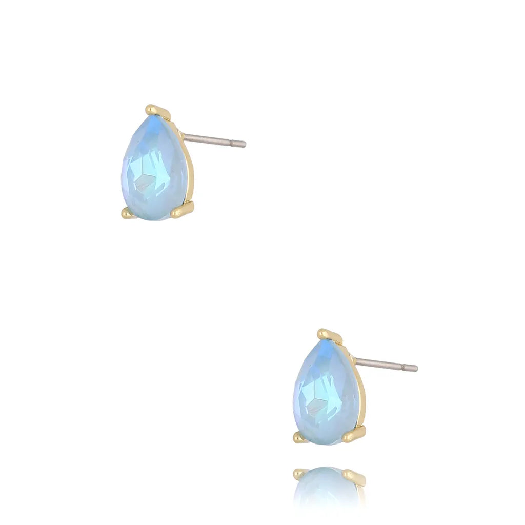 Sky Blue Stud Earrings