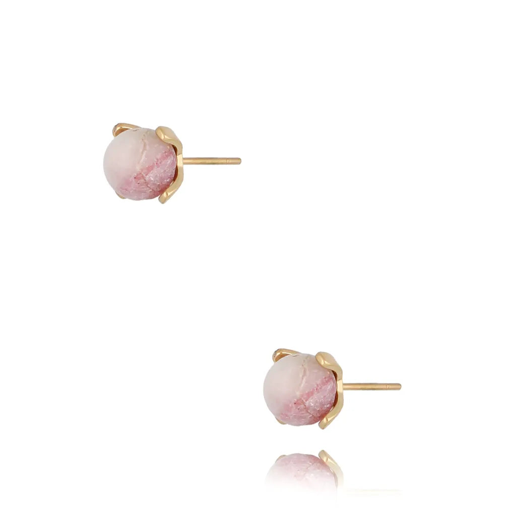 Tourmaline Stone Studs