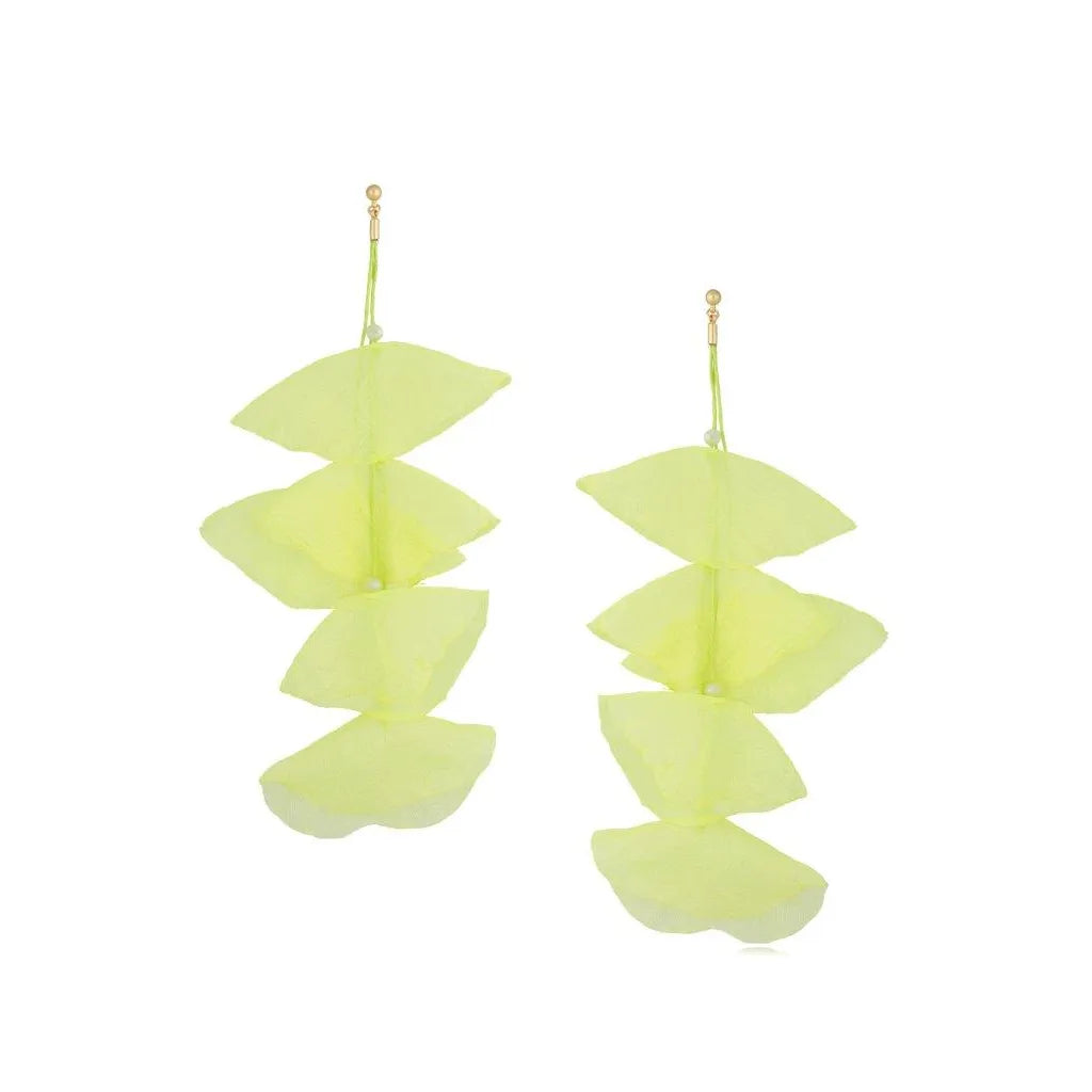 Lime Blossom Earrings