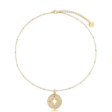 Load image into Gallery viewer, Gold Necklace with Star Crest
