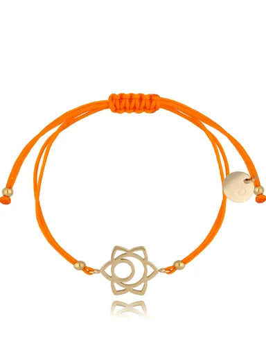 Orange Rock Chakra Bracelet