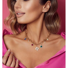 Load image into Gallery viewer, Colorful Roxy Gold Necklace
