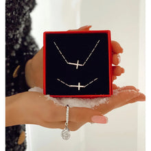 Load image into Gallery viewer, Silver Necklace with Cross
