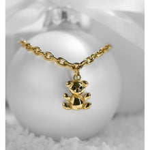 Load image into Gallery viewer, Yona Bear Gold Necklace
