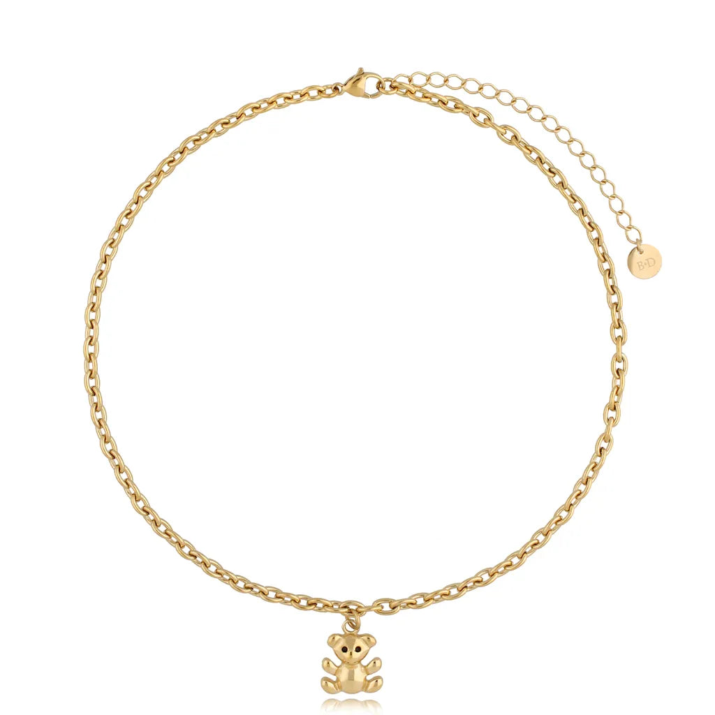 Yona Bear Gold Necklace