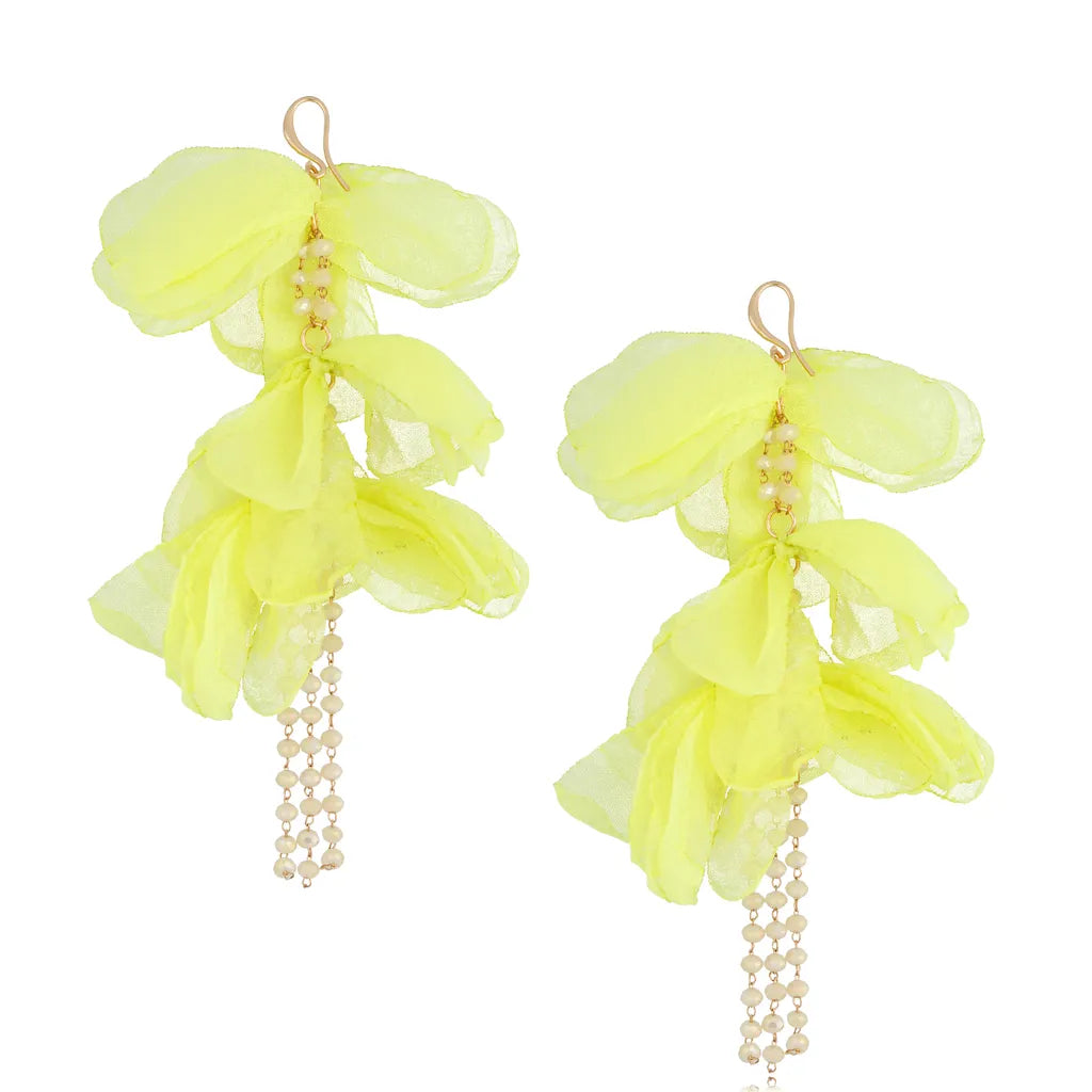 Tango Lime Blossom Earrings