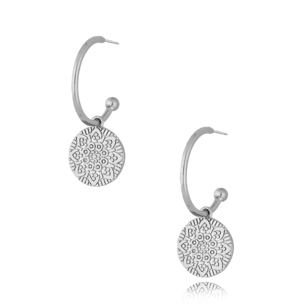 Silver Glided Earrings