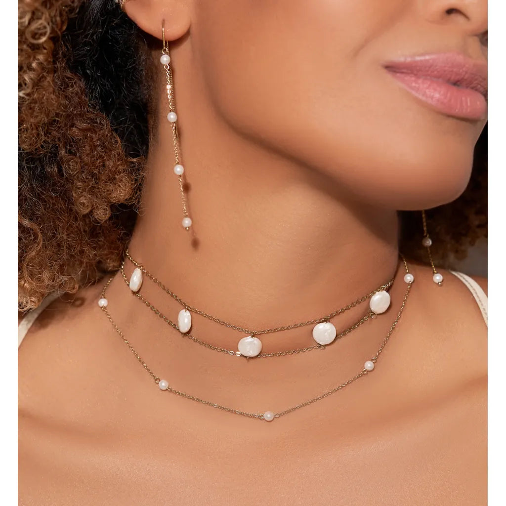 Moa Pearl Choker Necklace