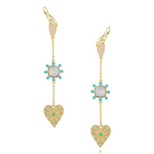 Load image into Gallery viewer, Heart and Wing Earrings
